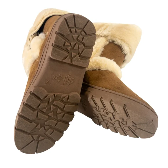 Style & Co Witty Cold-Weather Boots Tan -7 - Picture 8 of 8